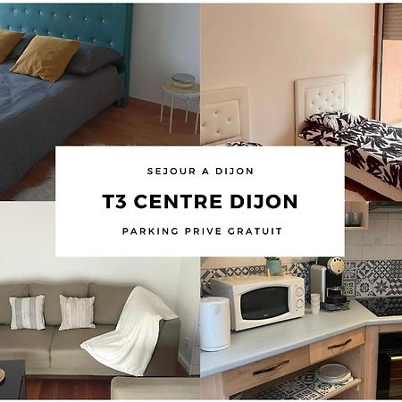 Appartement 2 chambres avec parking privé gratuit Dijon Extérieur photo